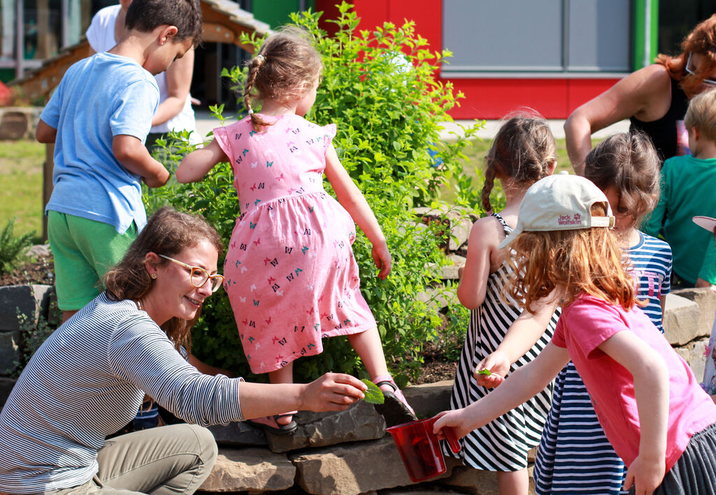 Immer wieder werden auch engagierte Kindertageseinrichtungen für ihre Projekte mit dem Umweltpreis der Stadt Langenfeld ausgezeichnet.