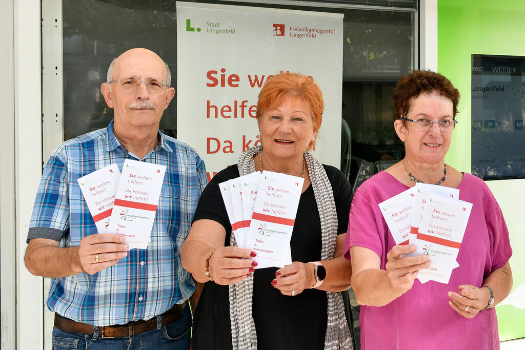 Die Freiwilligenagentur ist Ansprechpartner für Bürgerinnen und Bürger, die sich ehrenamtlich engagieren möchten. 