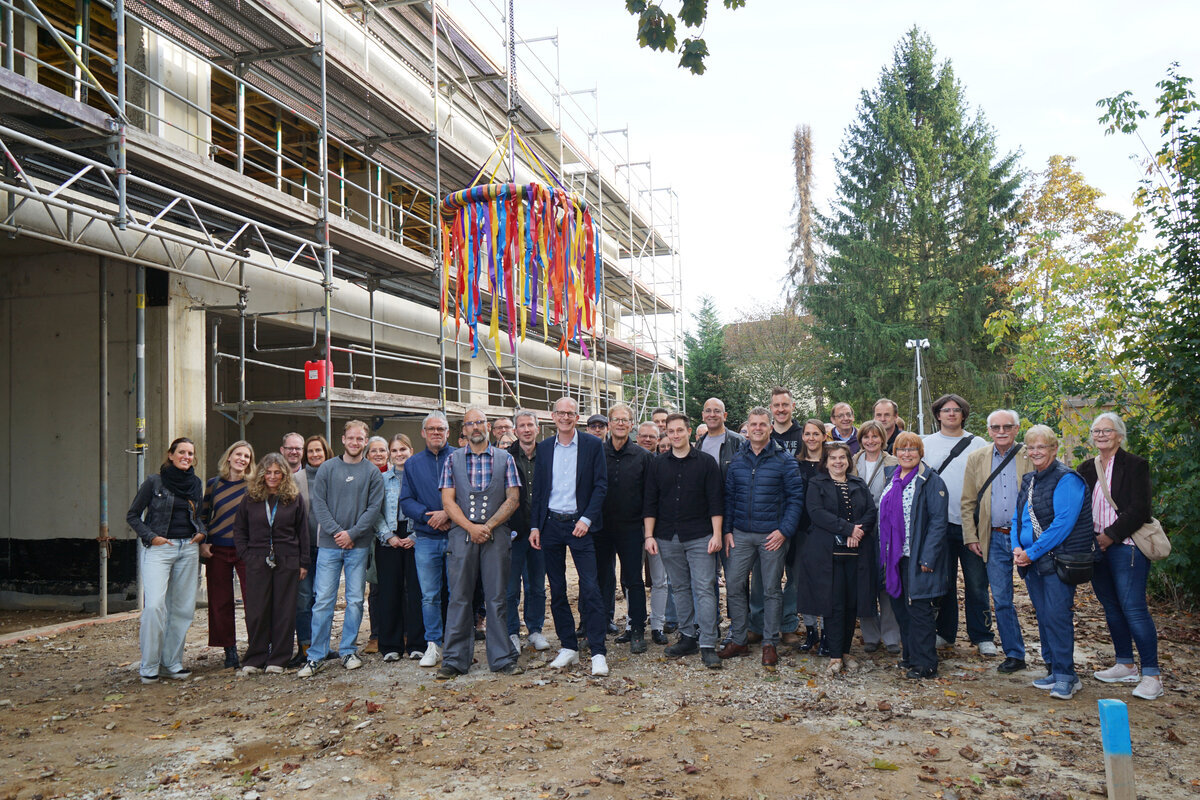 Richtfest Erweiterungsbau Fahlerweg 14102026