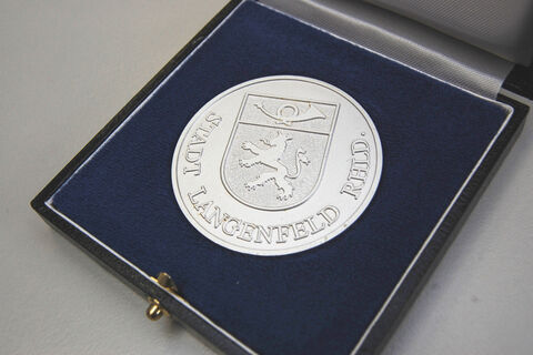 Ehrenmedaille der Stadt Langenfeld.