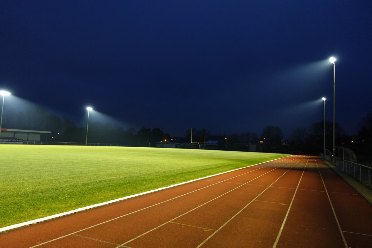 Jahnstadion Flutlicht
