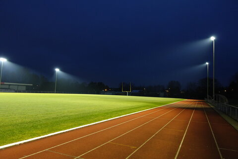 Jahnstadion Flutlicht