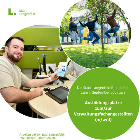 110 Anzeige Ausbildung Verwaltungsfachangestellte extern